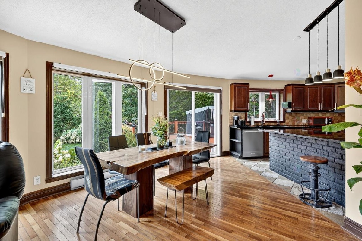 Exceptionally warm and unique home in the Laurentians