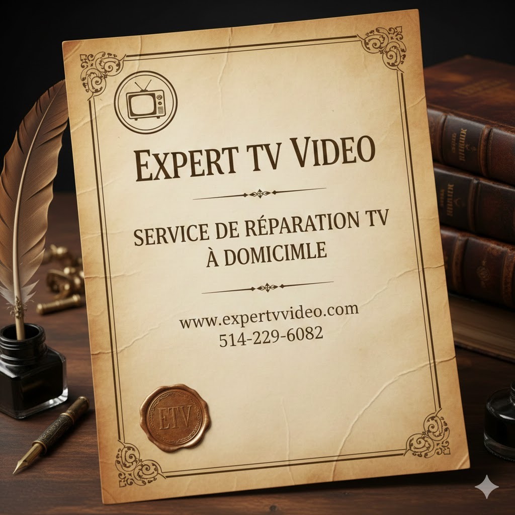 Réparation TV Brossard (notaire) Réparation TV Brossard